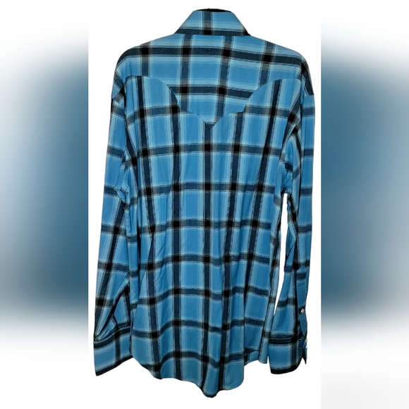 Tru-West Men's Longsleeve Buttondown, Size Medium - Picture 2 of 4